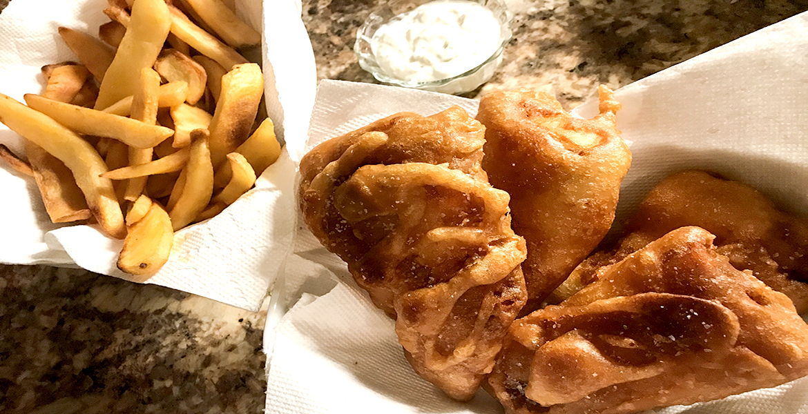 Coastal Seafoods  Classic Beer Batter Fried Cod (or Haddock)
