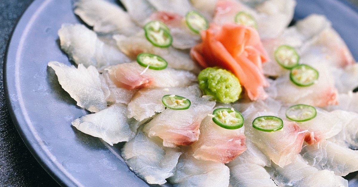 Creole Snapper Sashimi - Sushi Everyday